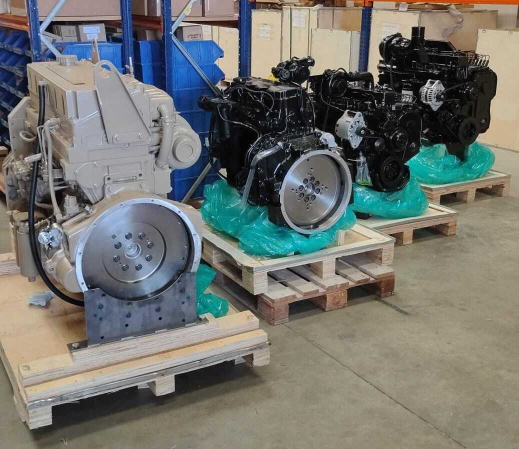 We just received five brand new Cummins® engines!