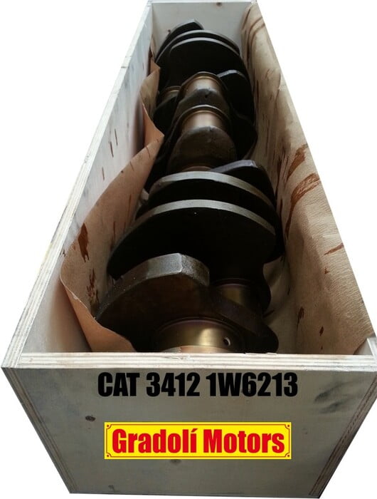 CRANKSHAFT 3412 STRAIGHT PINION - CIGÜEÑAL FORJADO PIÑÓN RECTO