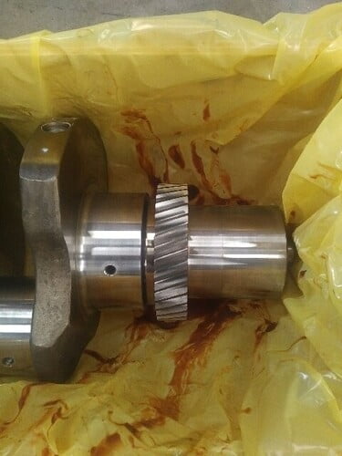 CRANKSHAFT S6D170 FORJ.HELI 10 BOLT PEQ 20 - CIGÜEÑAL