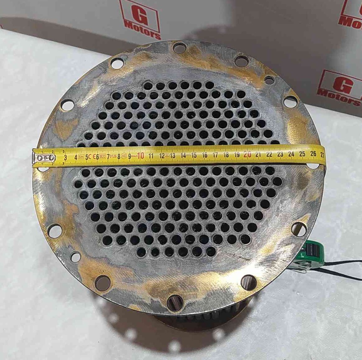 HEAT EXCHANGER K19 COOLER 200 TUBES - ENFRIADOR HAZ TUBULAR