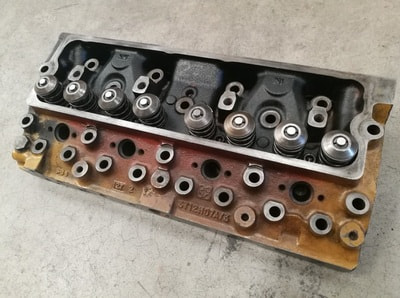 CYLINDER HEAD 3054 RECON. COMPLETE ORIGINAL NEW WITH VALVES -  CULATA  RECON. COMPLETA ORIGINAL VALVULAS NUEVAS